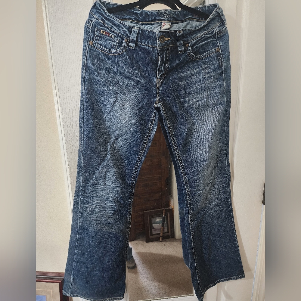 Silver Lola Jeans